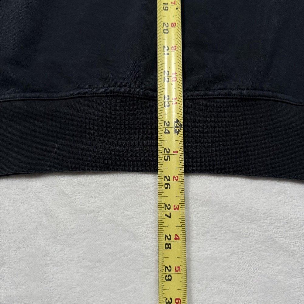 Nike‎ Dri-Fit Sweatshirt Mens Small Black Red Crewneck Pullover DA0391-010 - Picture 11 of 12